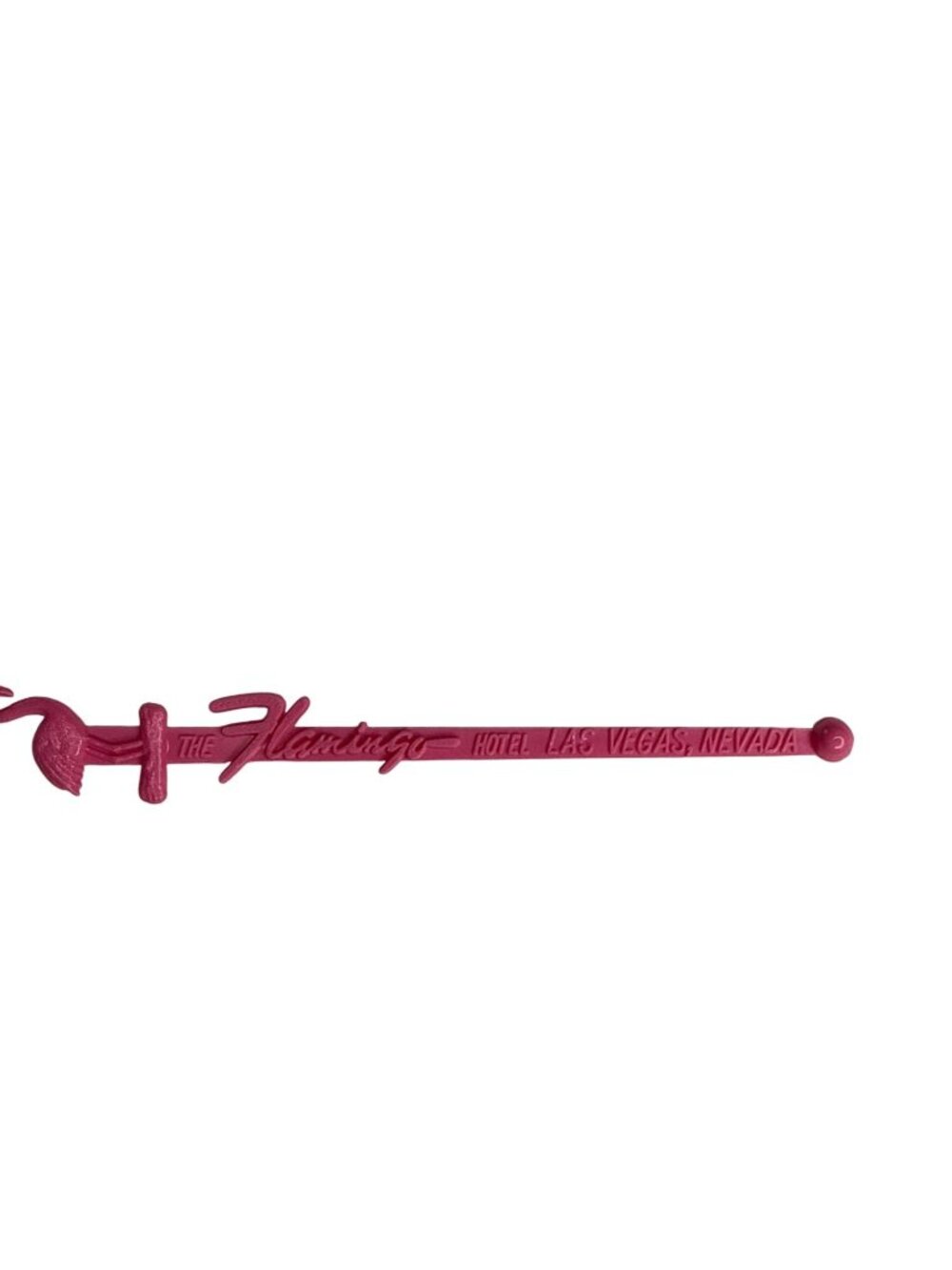 The Flamingo Hotel Las Vegas Swizzle Stick Cocktail Stick Souvenir Drink Bar
